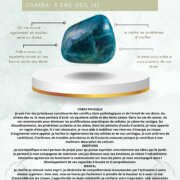 Fiche technique Apatite bleue