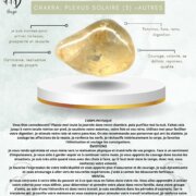 Fiche technique Citrine