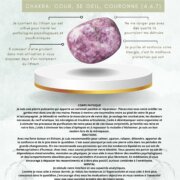 Fiche technique Lepidolite