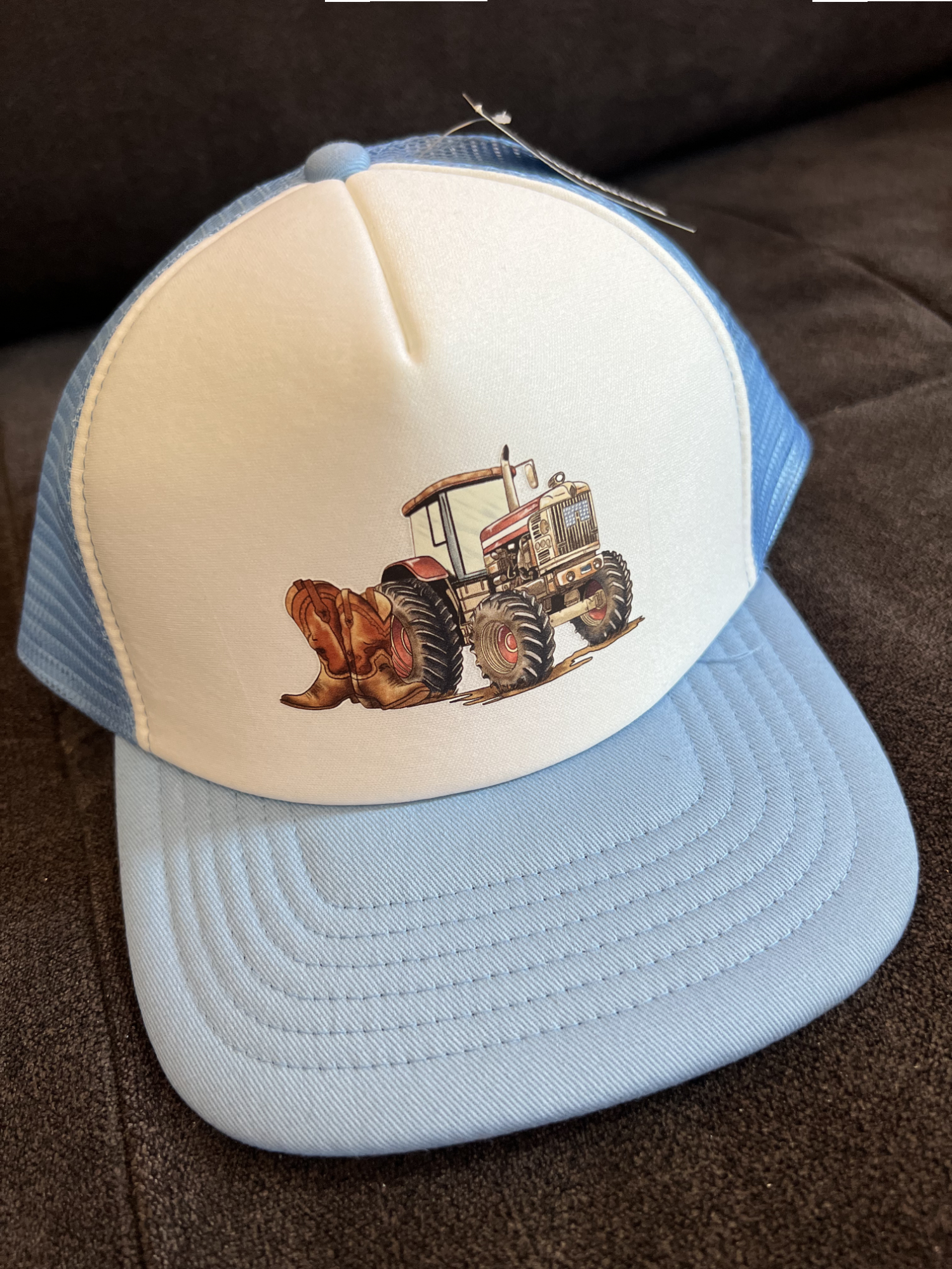 Casquette enfant tracteur