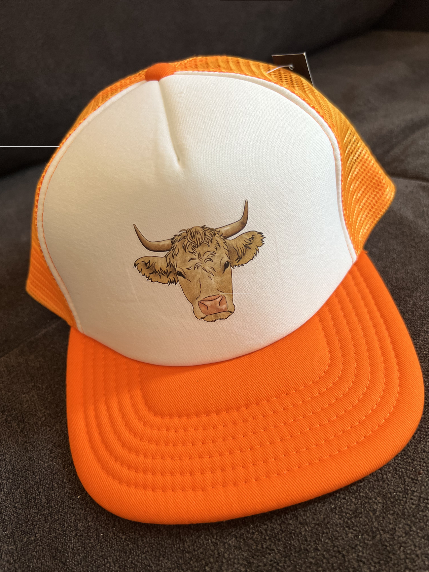 Casquette enfant vache