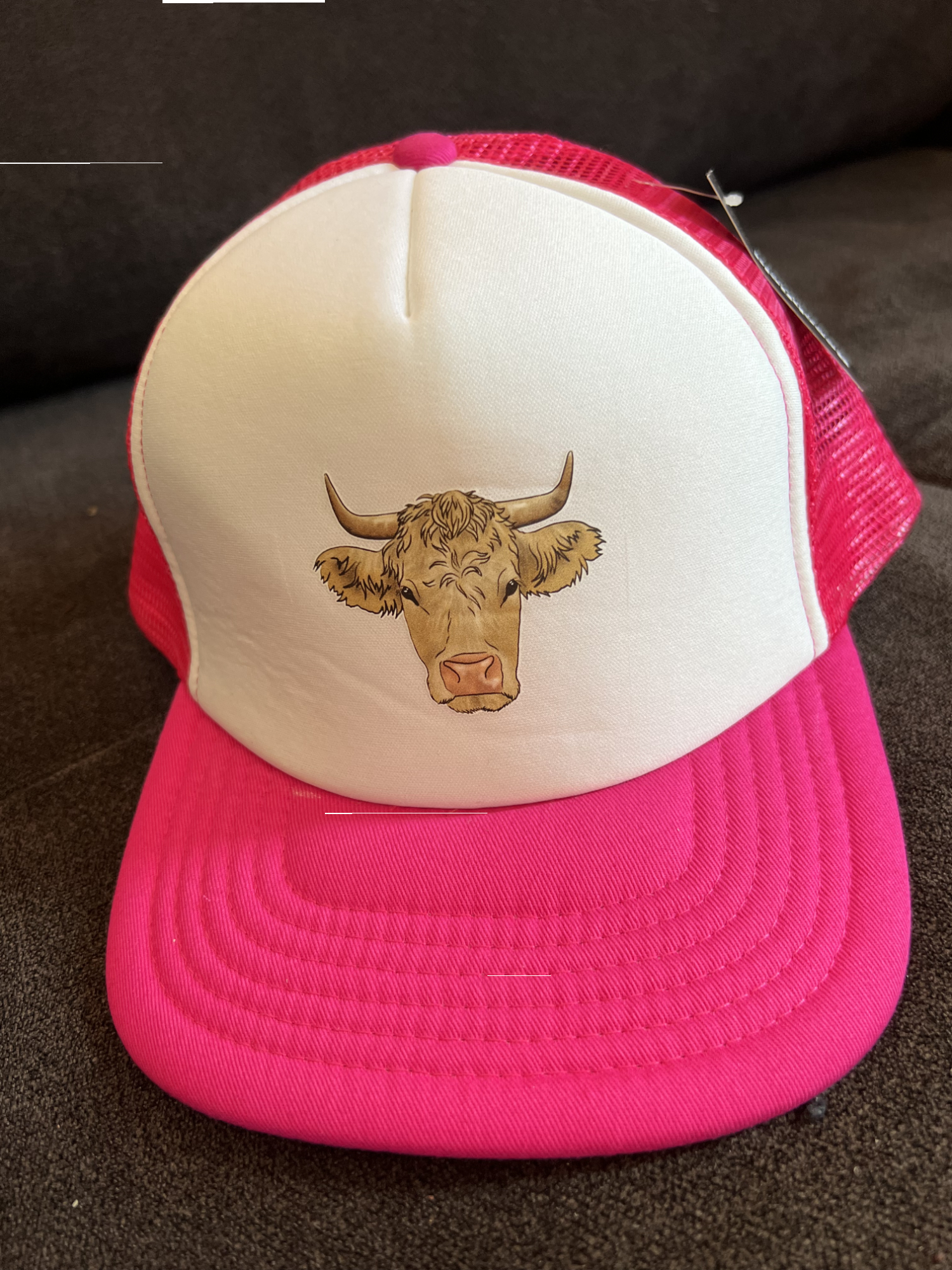 Casquette enfant vache