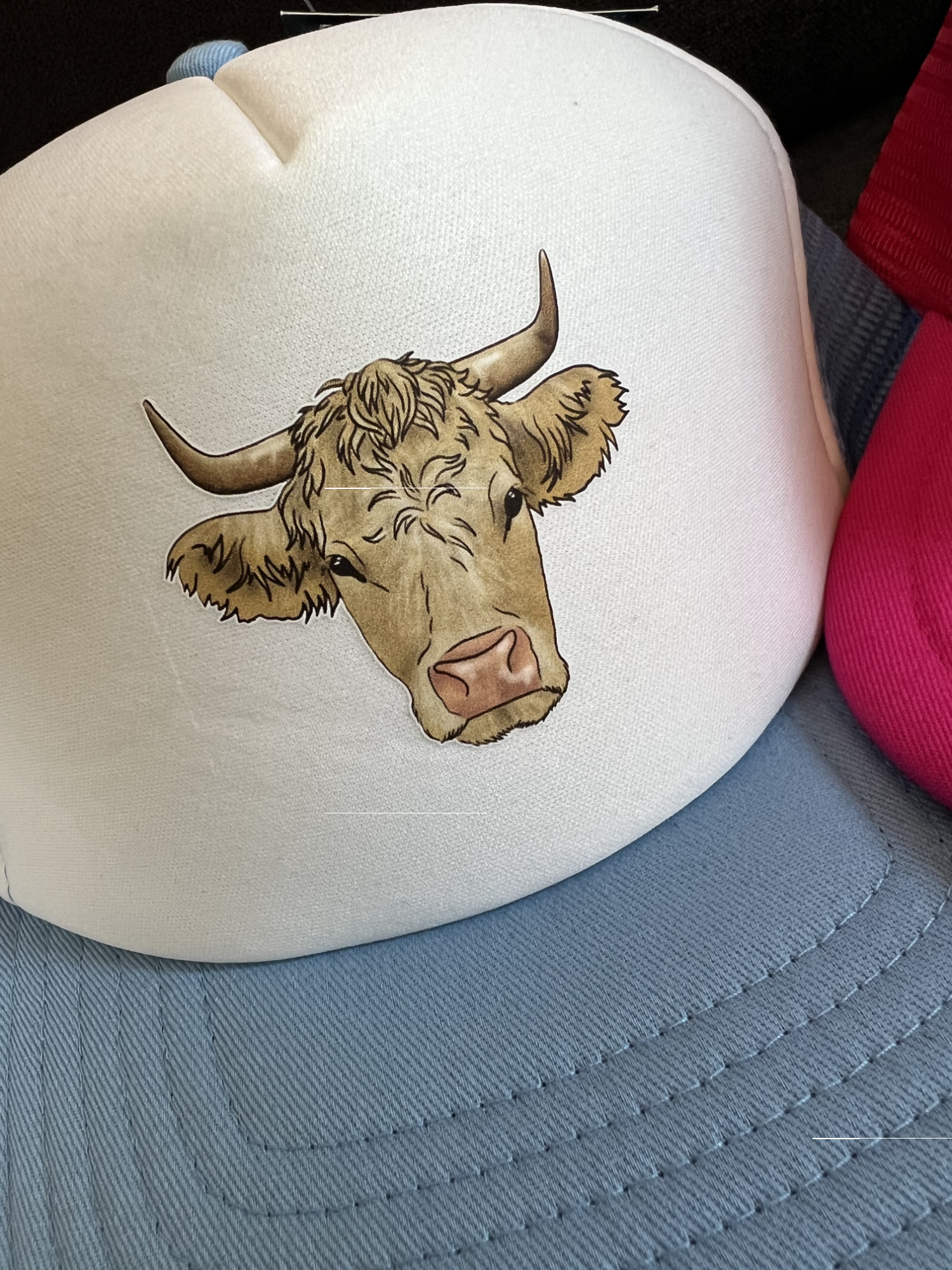 Casquette enfant vache