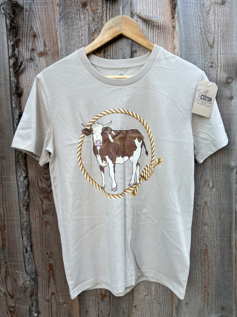 T-Shirt Unisexe Vache Montbéliarde